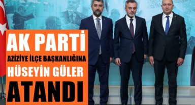 Aziziye AK Parti'de Güler Dönemi Başladı