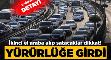 İkinci El Araç Satışında E-devlet Detayı