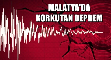 Malatya'da Korkutan Deprem