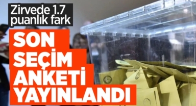 Son Seçim Anketinde Dikkat Çeken Sonuç
