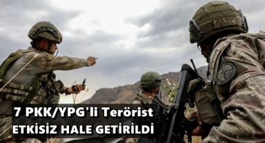 Türk Silahlı Kuvvetleri Operasyonlarına Devam Ediyor