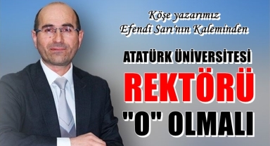 Yeni rektör