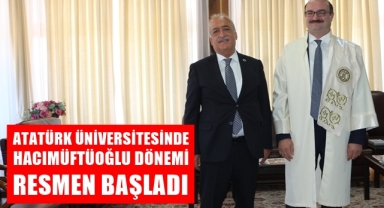 Atatürk Üniversitesinde Hacımüftüoğlu Dönemi