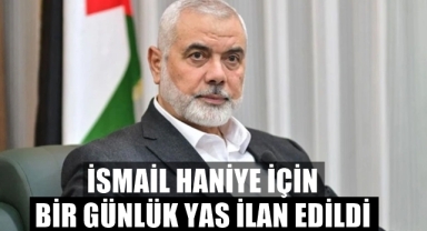 Şehit Haniye İçin Yas İlan Edildi
