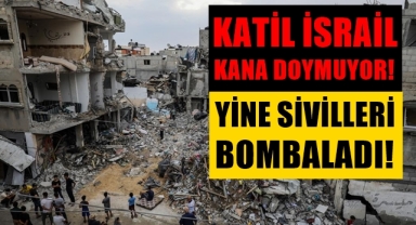 İsrail katliama devam ediyor!
