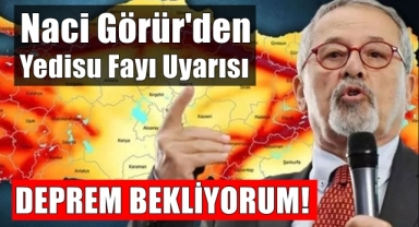 Naci Görür'den Yedisu Fayı Uyarısı