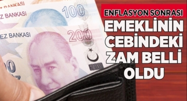 Emekli maaş zammı netleşiyor