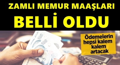 Memur Maaş Zamları Netleşti