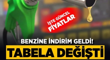 Benzinde indirim geldi