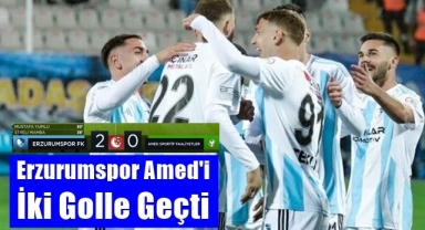 Erzurumspor Liderlik Yürüyüşünü Sürdürüyor
