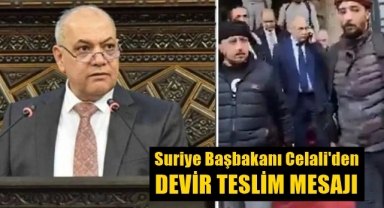Celali'den Geçiş Dönemi Mesajı