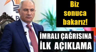 AK Parti'den İmralı çağrısına ilk cevap geldi