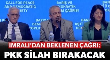 Elebaşından terörist örgütlere silah bırakın çağrısı