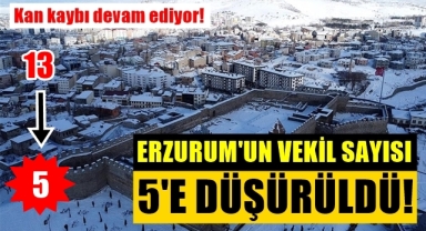 Erzurum kan kaybetmeye devam ediyor