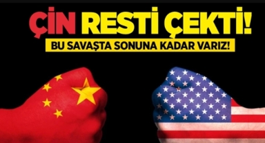 Çin'den ABD'ye Rest