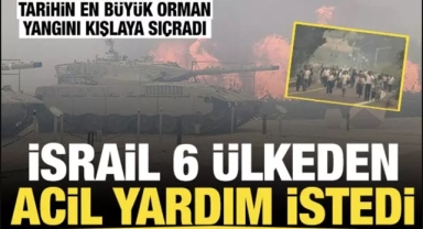 İsrail yanıyor