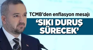 Merkez Bankasından enflasyon mesajı