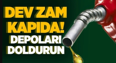 Akaryakıt zammı kapıda