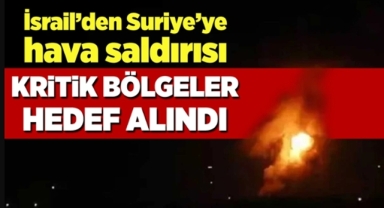 İsrail Suriye saldırılarına devam ediyor