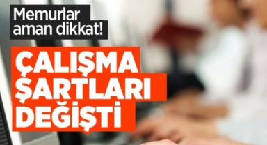 Memuriyette yeni düzenleme