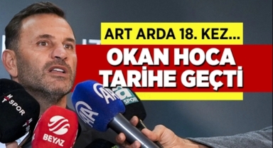 Okan Buruk tarihe geçti