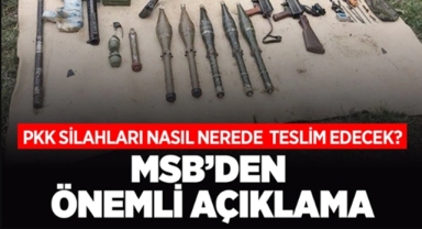 PKK Silahları nasıl bırakacak