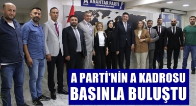 A Parti Erzurum Teşkilatı Basınla Buluştu