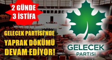 Gelecek Partisi'nde istifa furyası devam ediyor