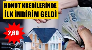 Konut kredi faizlerinde indirim yapıldı