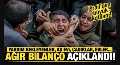 Katil İsrail kana doymuyor