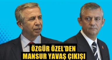 Özgür Özel'den Yavaş'a yeşil ışık