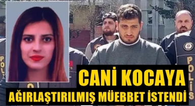 Cani kocaya ağırlaştırılmış müebbet istendi