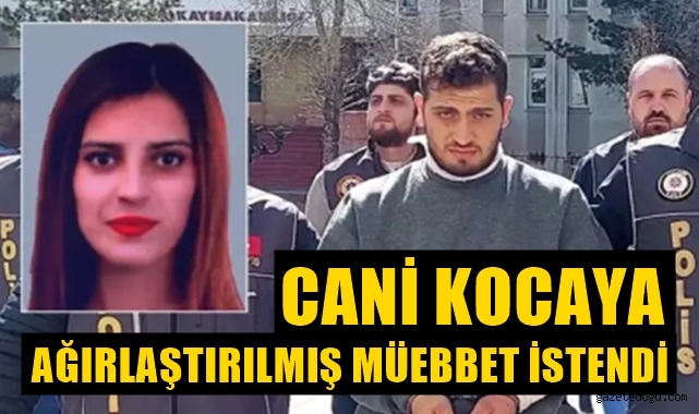 Cani kocaya ağırlaştırılmış müebbet istendi