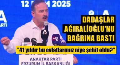 Dadaşlar Ağıralioğlu'nu bağrına bastı