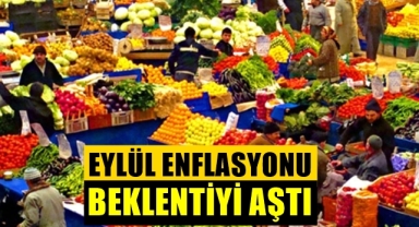 Eylül ayı enflasyonu açıklandı