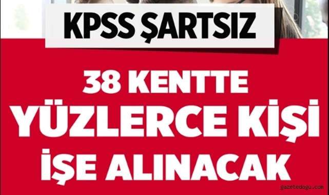 İş arayanlara müjdeli haber