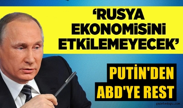 Putin'den ambargo resti