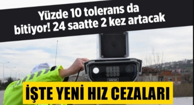Yeni hız cezaları can yakacak