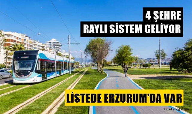 Bakan Uraloğlu'ndan raylı sistem müjdesi
