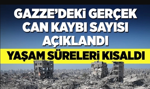 Gazze'deki can kaybı 100 bini aştı