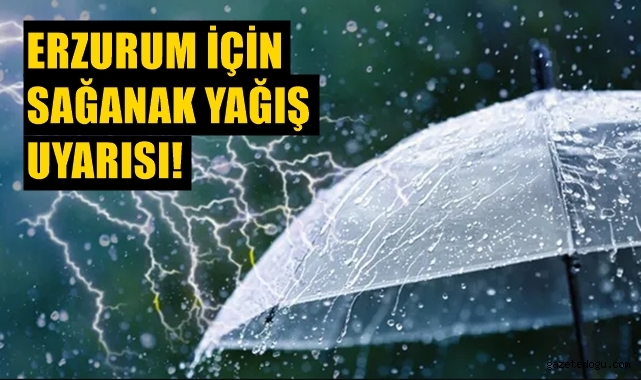 Meteorojiden Erzurum için kar uyarısı geldi