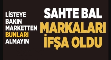 Sahte bal markaları ifşa oldu