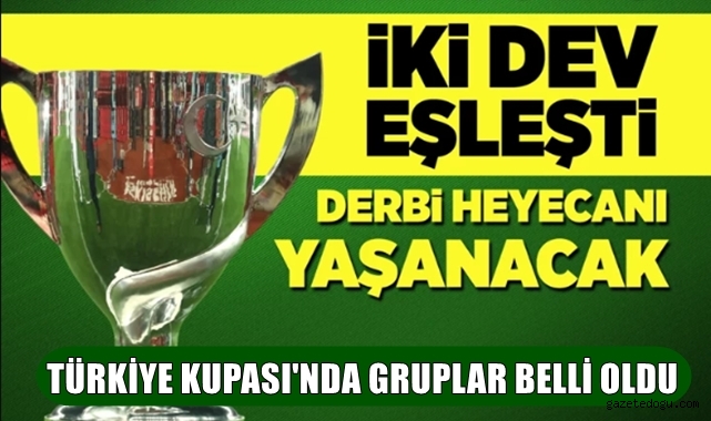 Türkiye Kupası kuraları çekildi