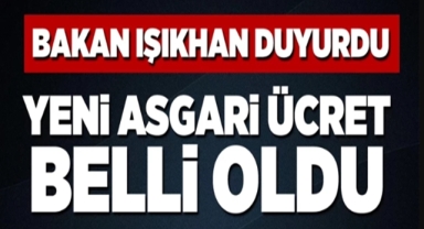 Yeni asgari ücret oranı belli oldu