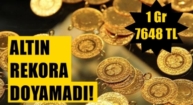 Altın rekora doyamadı