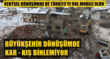 Büyükşehir Erzurum'un çehresini değiştirdi