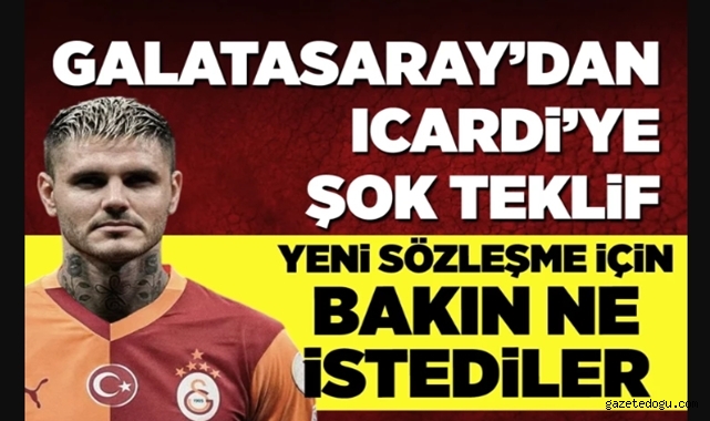 Galatasaray'dan Icardi'ye şok teklif!