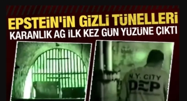 Epstein evinin gizli tünelleri görüntülendi