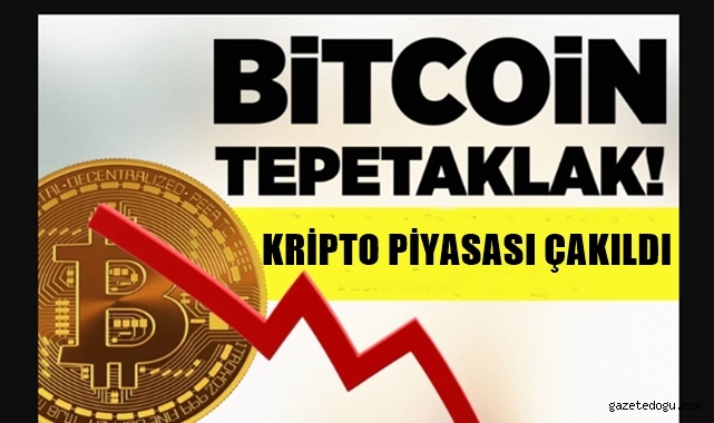 Kripto piyasası çakıldı