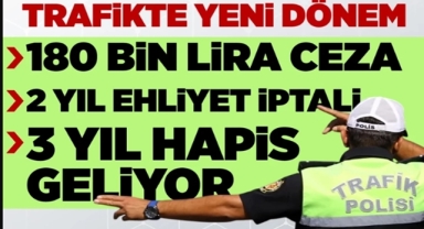 Trafikte cezalar katlanıyor